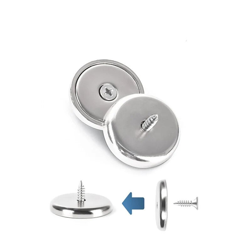 BowLift | Strong Hold Round Base Mountable Magnet