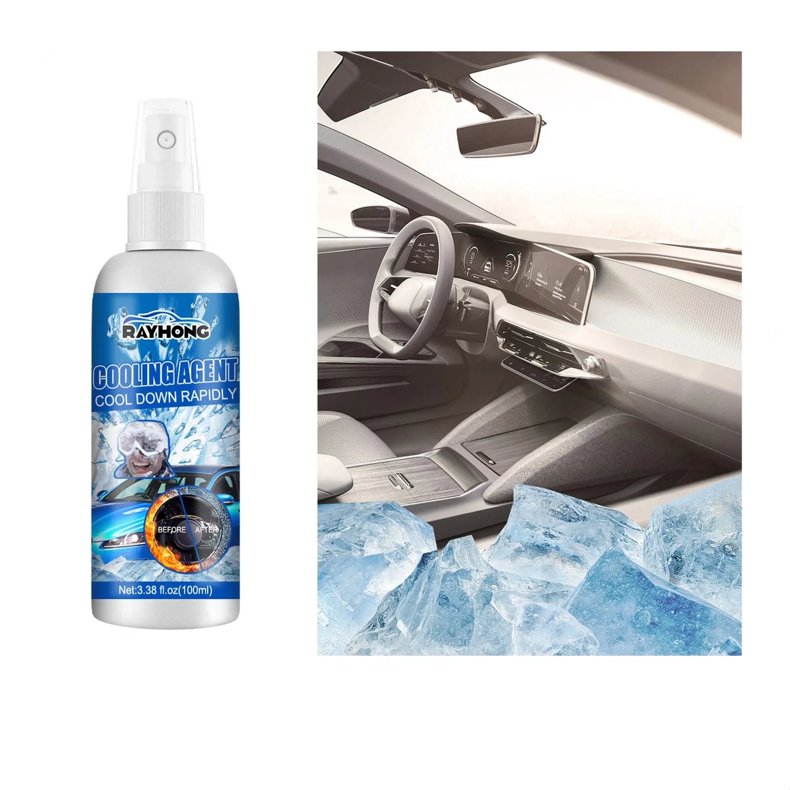 BowLift | Instant Car Cooling Spray