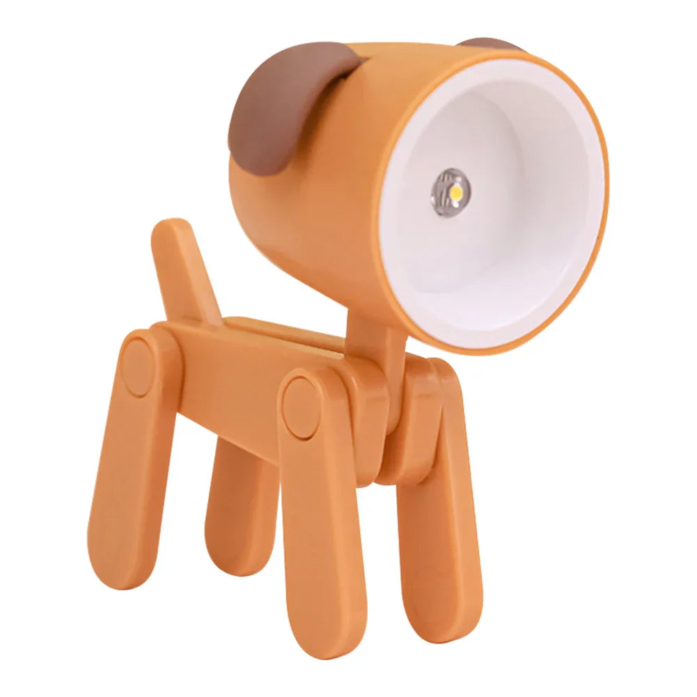 BowLift | Cute LED Night Light - Mini Dog, Deer, Dinosaur Folding Table Lamp for the Children's Room