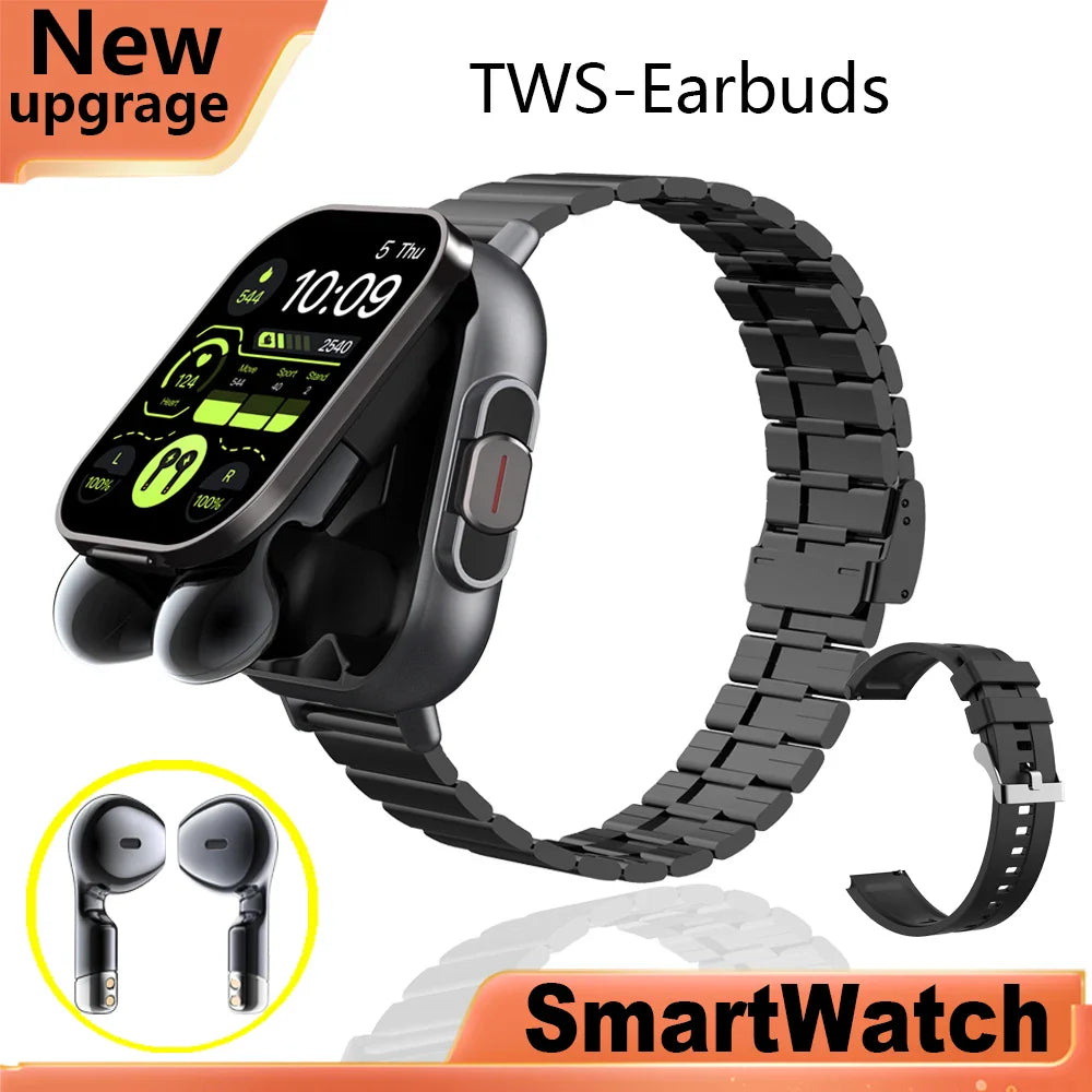 BowLift | 2 in 1 Smartwatch With Earbuds