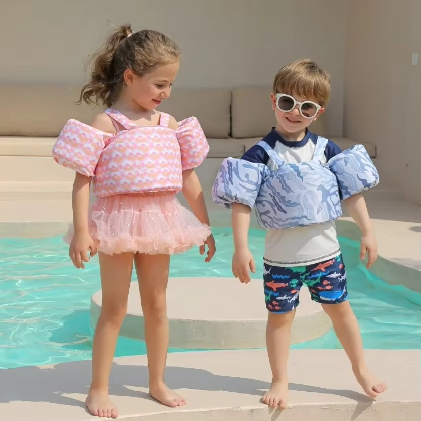BowLift | Infant Safety Swim Trainer with Buoyancy Vest and Arm Floats