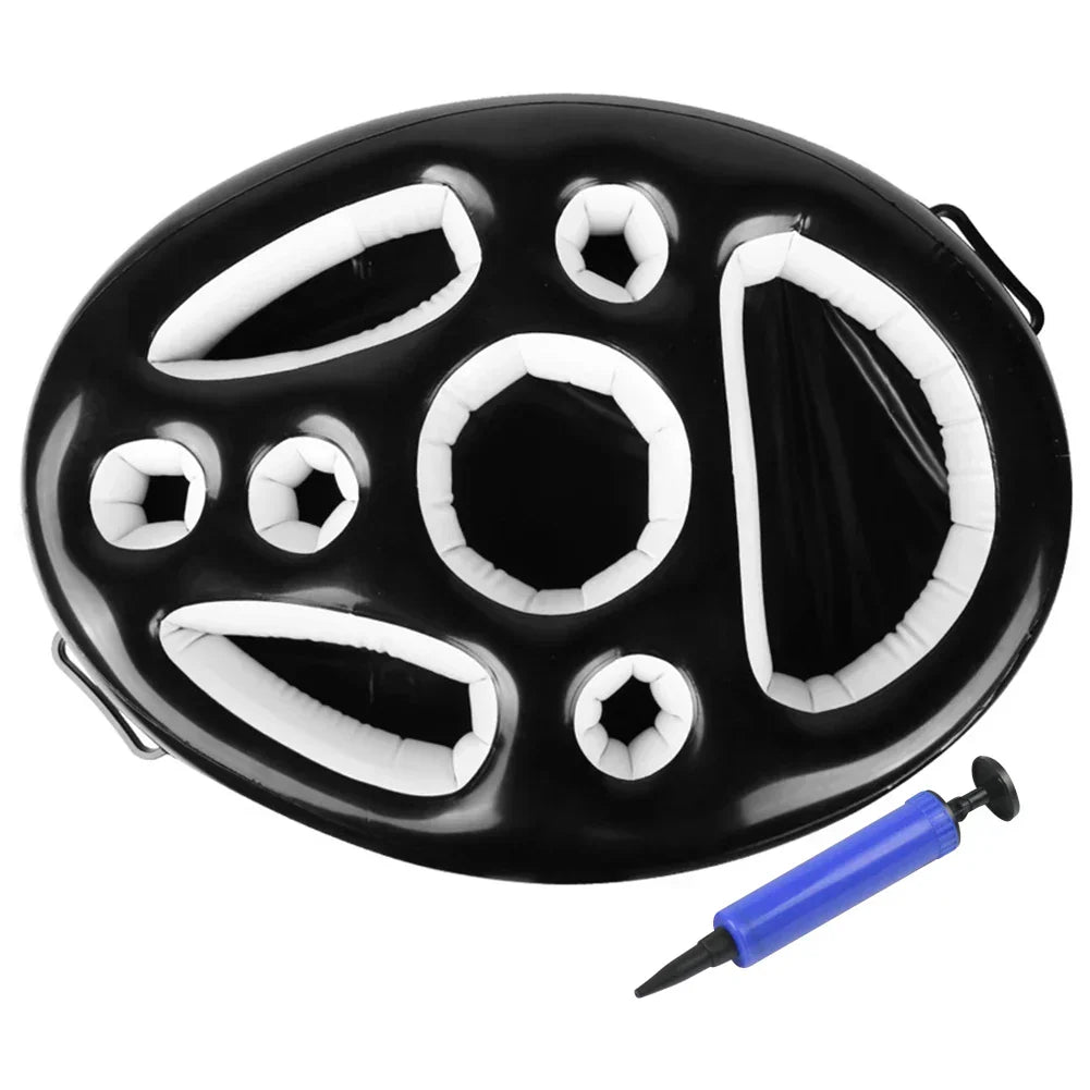 BowLift | Poolvino Drink Holder | Inflatable & Environmentally Friendly | Anti-Tip Design | For Pool & Beach