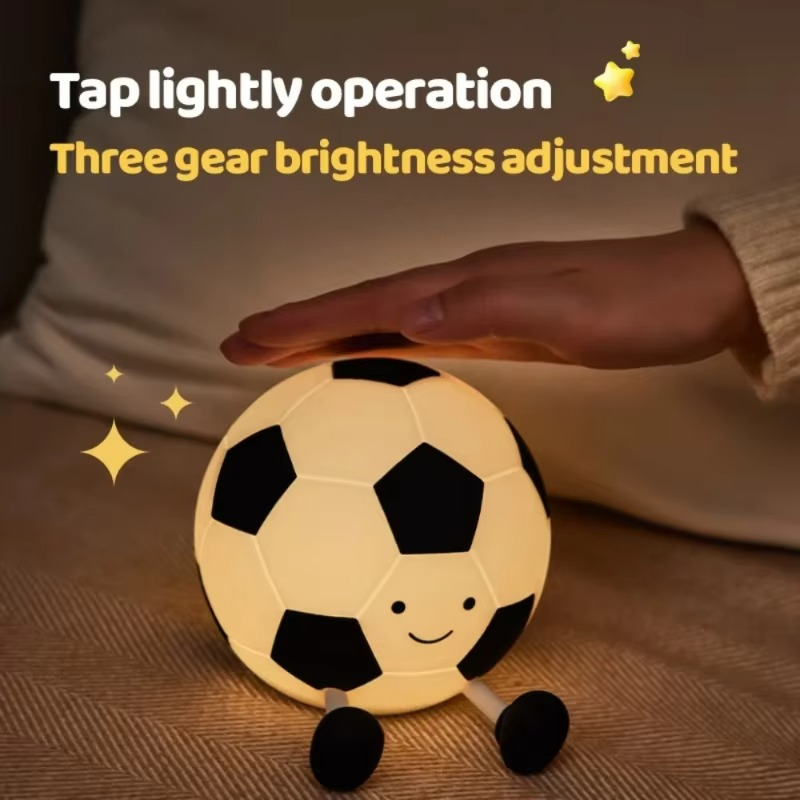 BowLift | Rechargeable Football Night Light with 3-Level Dimming