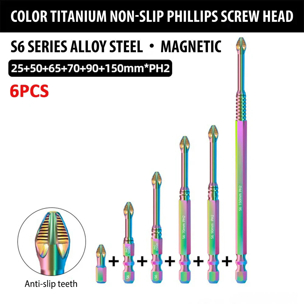 BowLift | Magnetic Titanium Impact Anti-Slip Screw Head