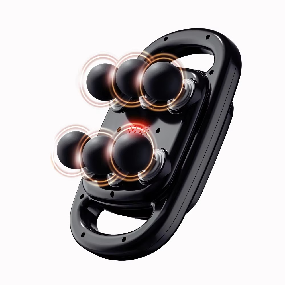 BowLift | Wireless Deep Tissue Percussion Massager with 6 Attachments and 0.55 in. Stroke