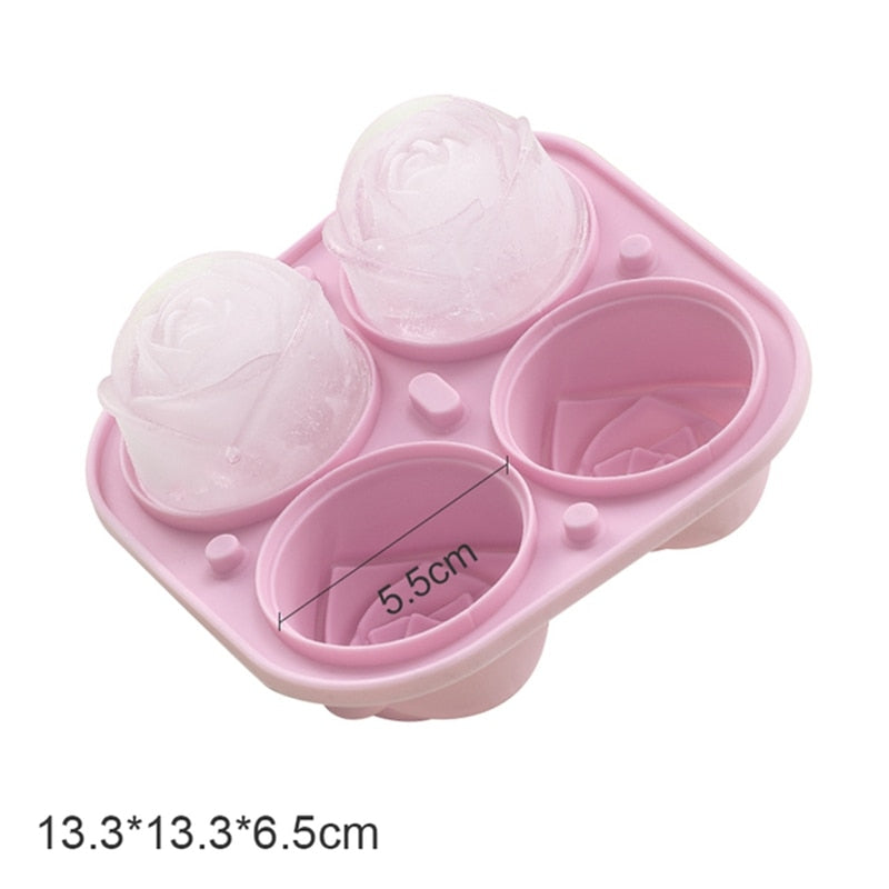 BowLift | 3D Elegant Large Rose Ice Molds