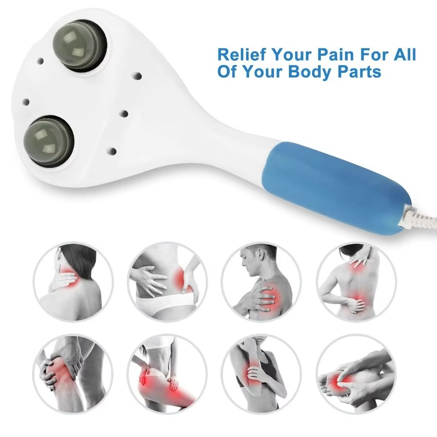 BowLift | Handheld Electric Percussion Massager with Dual Vibration for Full Body Relief