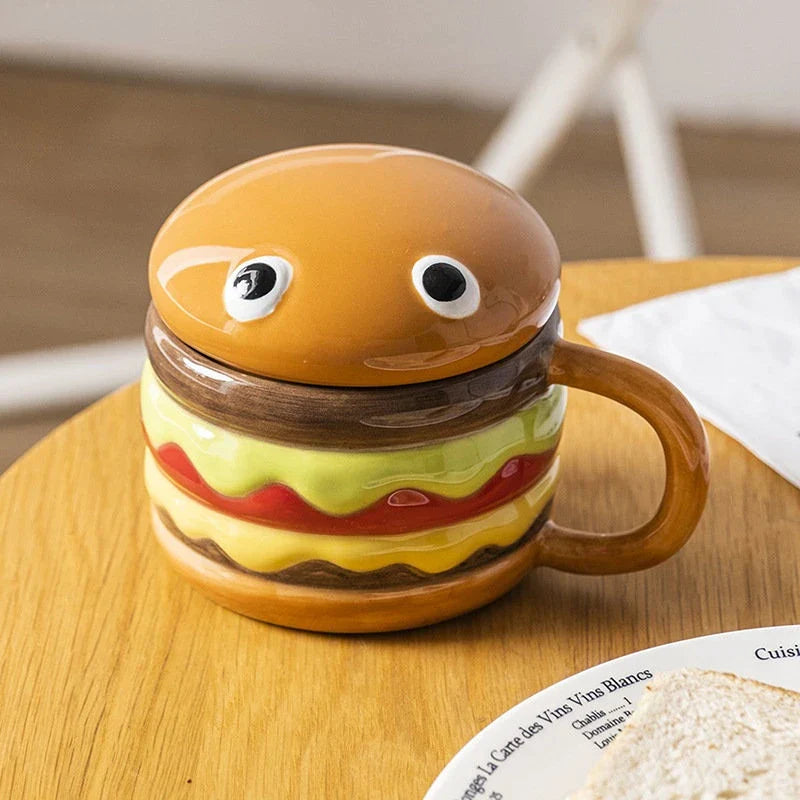 BowLift | Yummy Hamburger-Shaped Ceramic Hamburger Mug