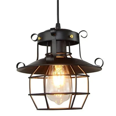 BowLift | Norah Retro-Industrial Pendant Light