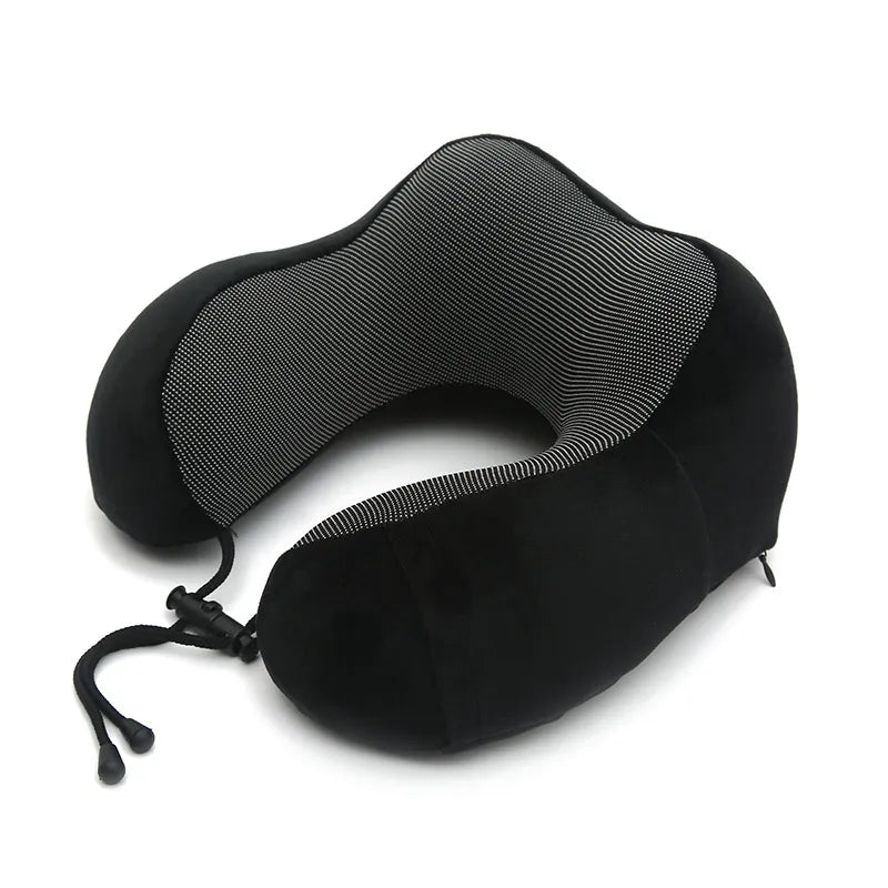 BowLift | U-shaped neck pillow made of memory foam for travel and sleeping