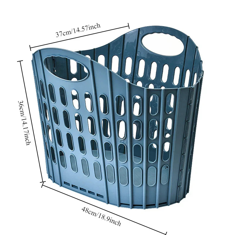 BowLift | FlexiBasket Laundry Basket | Foldable & Space-Saving | Durable PP Material | In 4 Colors