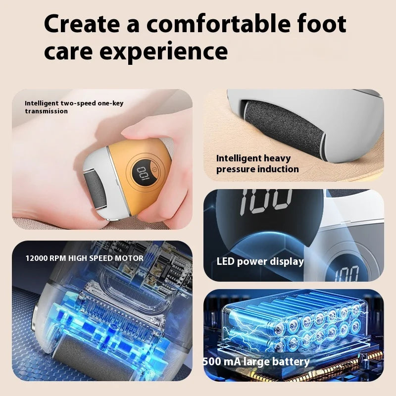 BowLift | Smart Display Electric Cordless Foot Grinder