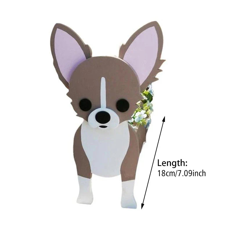 BowLift | Flower pot - Pawsome - Dog plant container - Various breeds