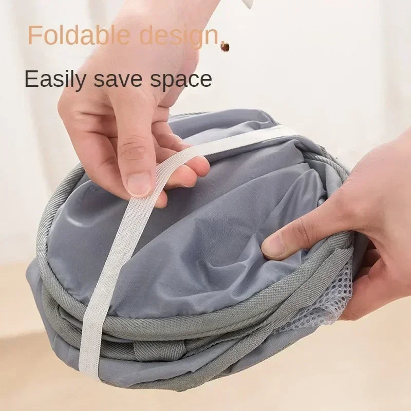 BowLift | Foldixa Laundry Basket | Pop-Up Design & Foldable | With Side Pocket | Single or Double Variant