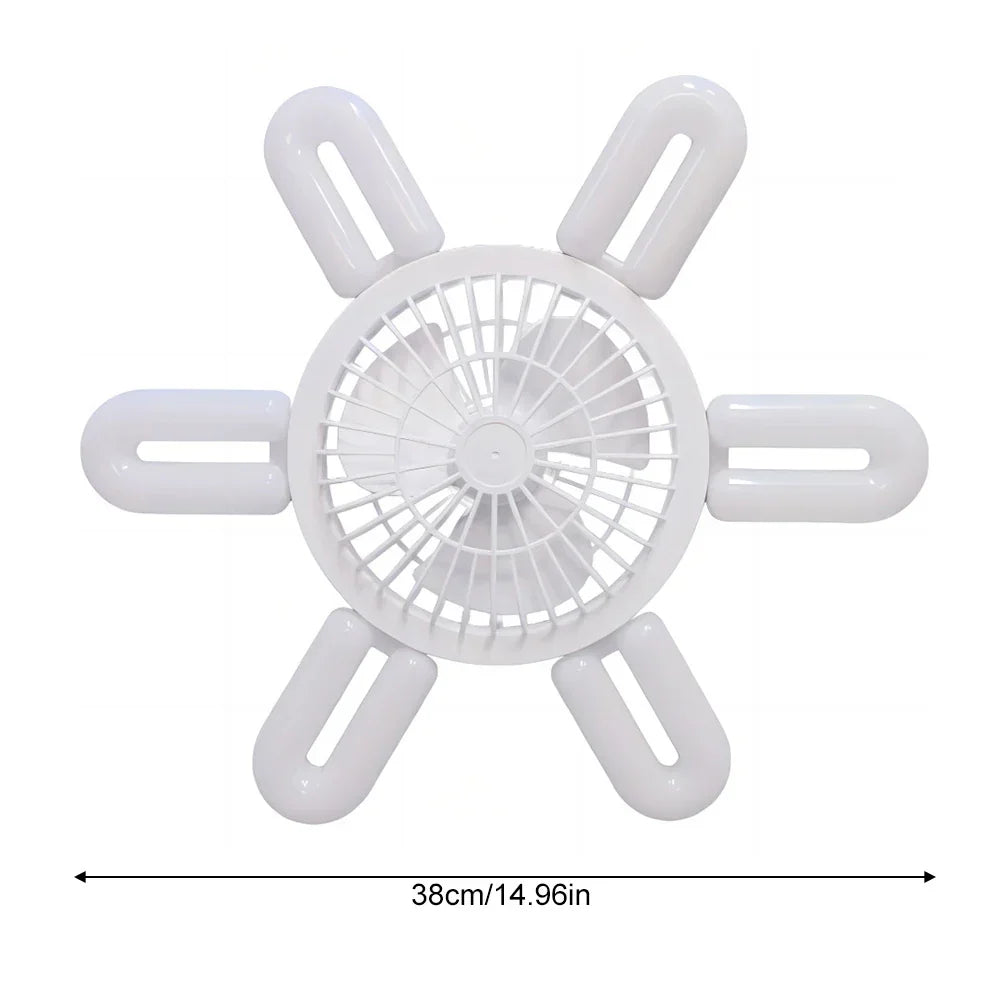 BowLift | Silent Adjustable Remote Control Ceiling Foldable Fan Lamp