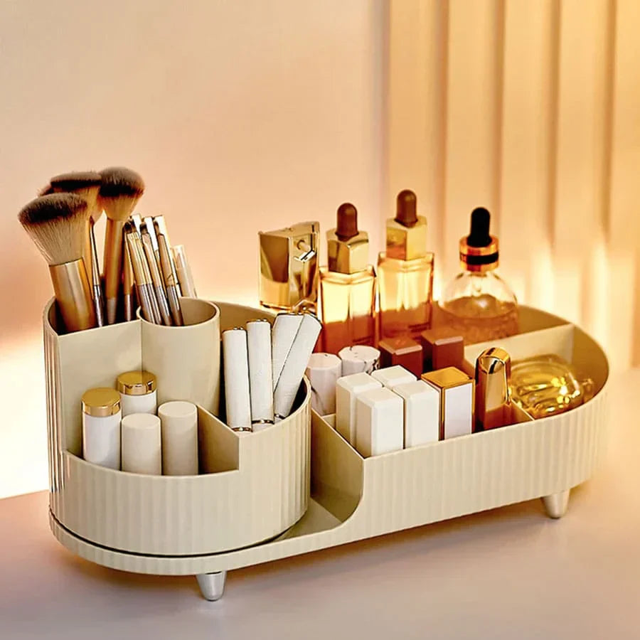 BowLift | Eleganza – Luxury Beauty Organizer with Slim Rotating Design