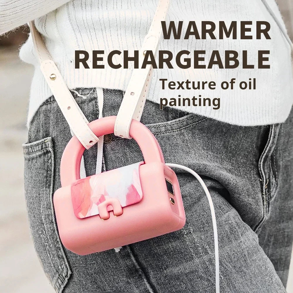 BowLift | Handbag Digital Display Hand Warmer Power Bank