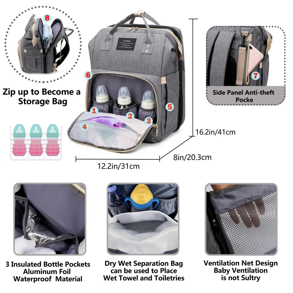BowLift | All-in-One LuxeNest Maternity Bag