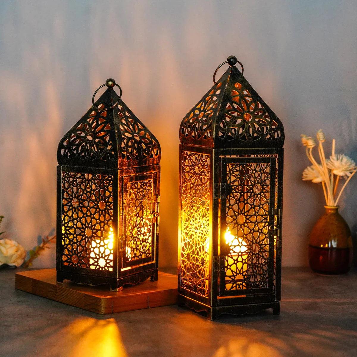 BowLift | Mystique Oriental Lantern - Vintage Candle Holder