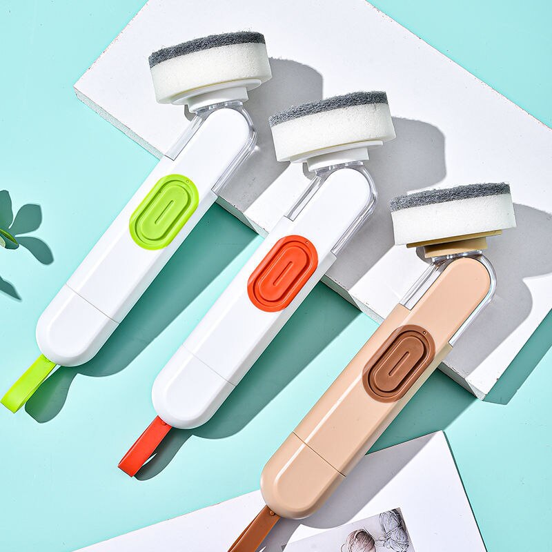 BowLift | Dish Scrubber Soap Dispenser Brush