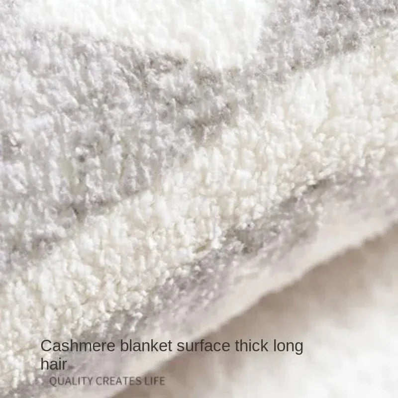 BowLift | Japanese Style Irregular Plush Rug with Non-Slip Backing