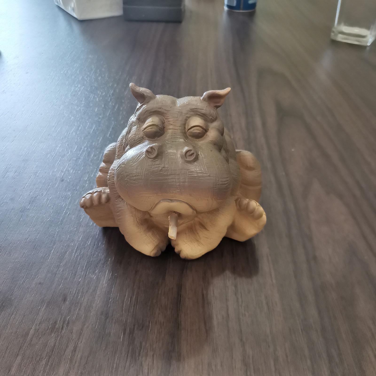 BowLift | Playful Hippopotamus Garden Sprinkler Statue