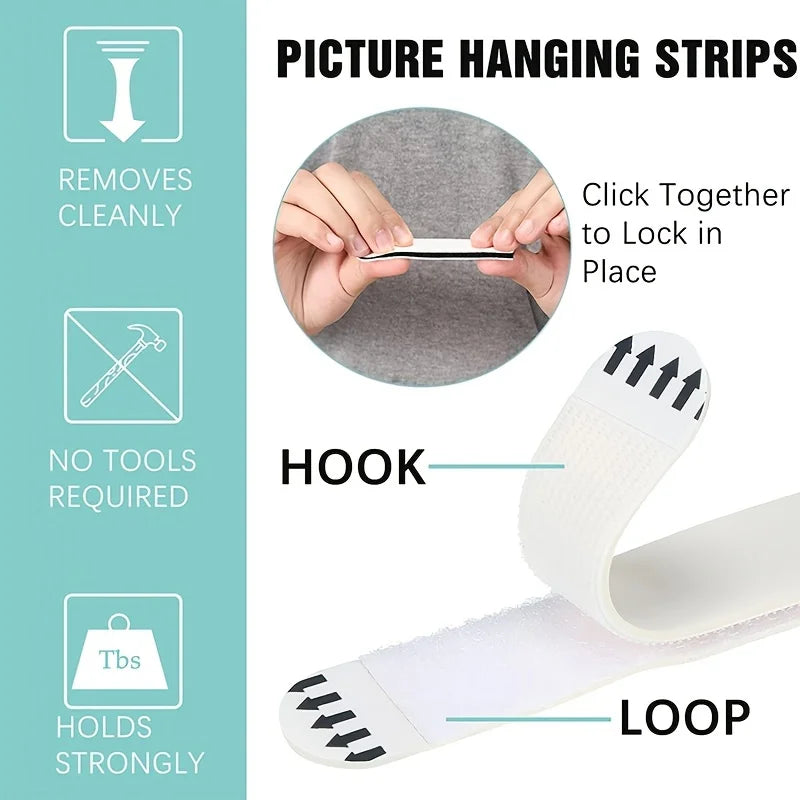 BowLift | Self-Adhesive Damage-Free Wall Hanging Strips