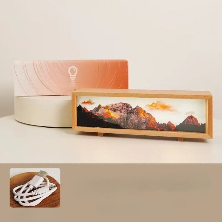 BowLift | Dream Aura Interactive Desktop Artsy Canvas Lamp