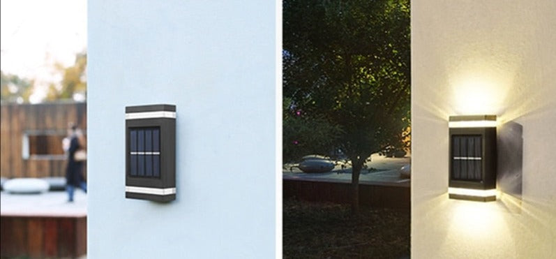 BowLift | BloomRay – Solar Wall Lamp for Beautiful Garden Illumination
