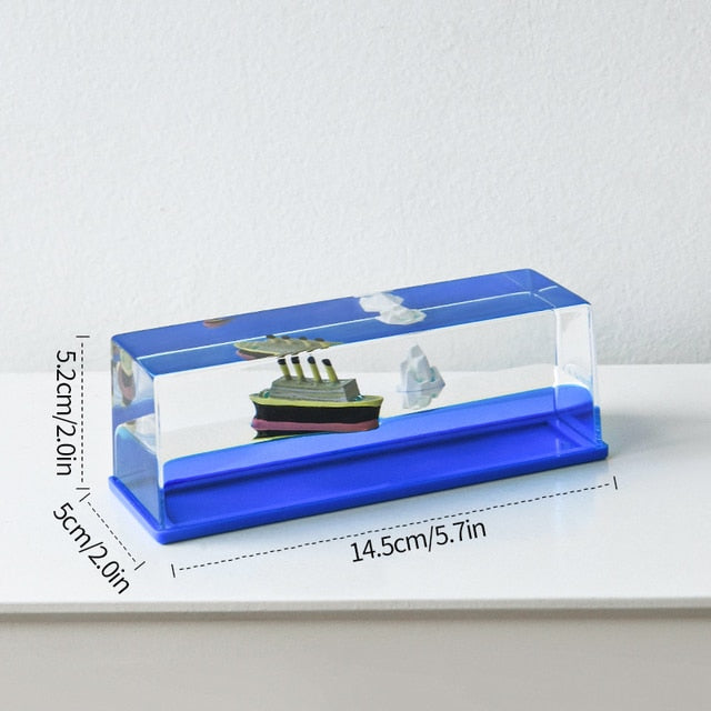 BowLift | Cruise Ship Drift Glass Bottle