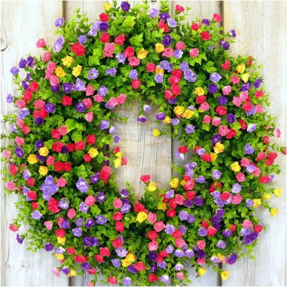 BowLift | Artificial Floral Wreath for Front Door, Window, and Seasonal Home Decor