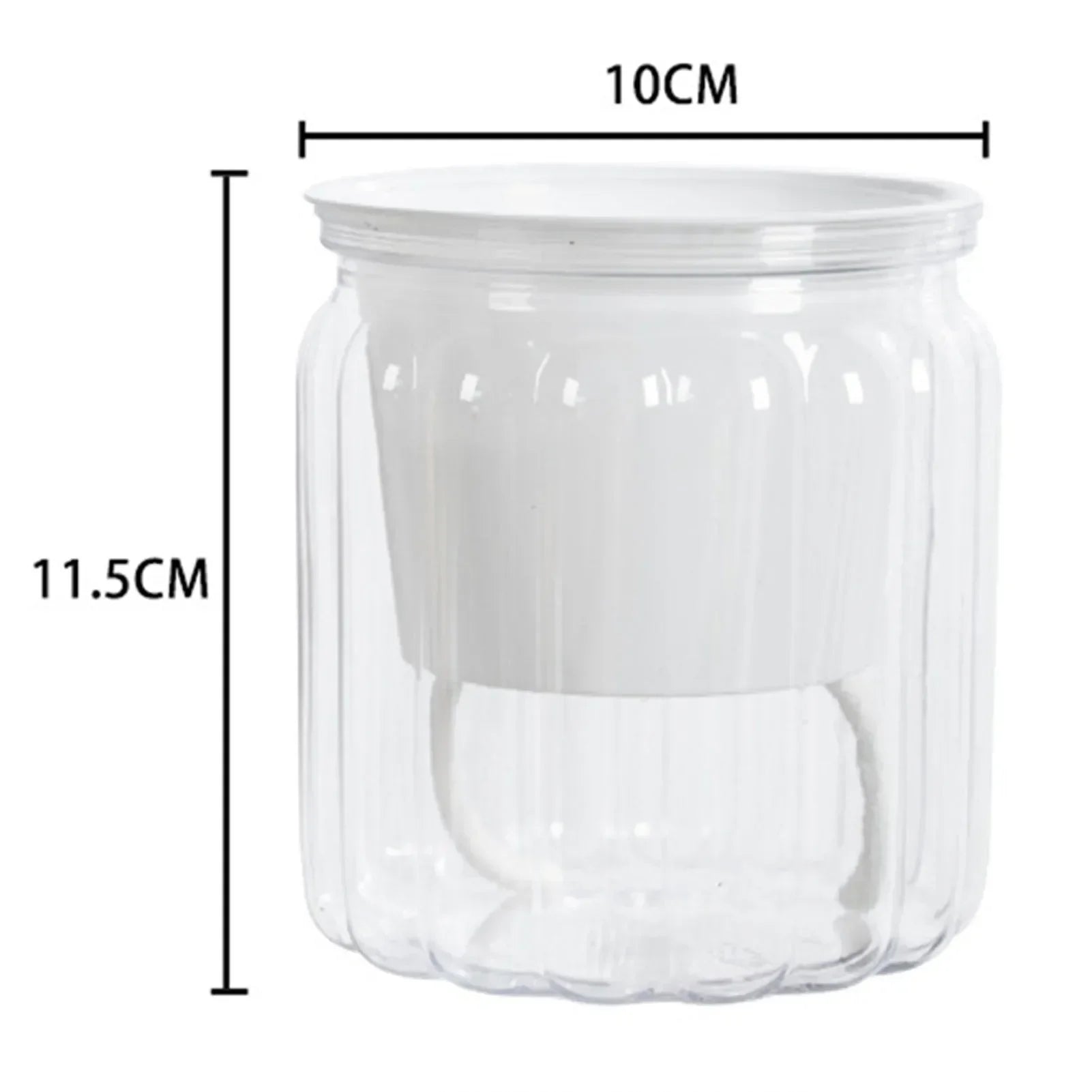 BowLift | Hydropura Flowerpot | Self-watering & Soil-free | Modern & Easy to Care | Set of 3