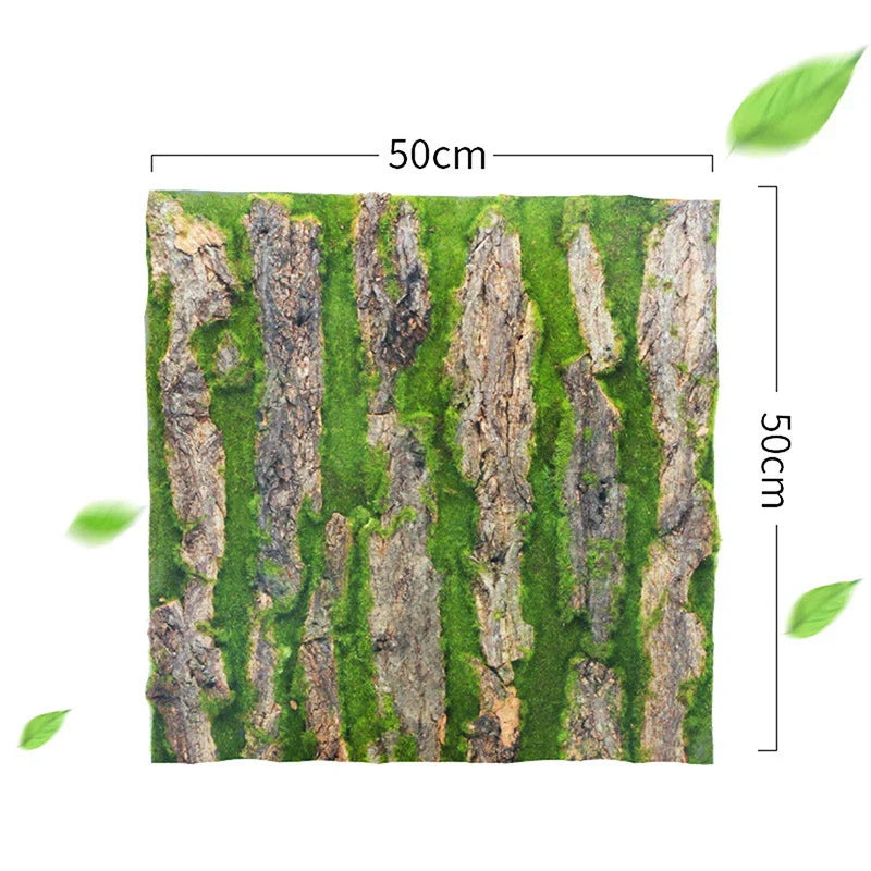 BowLift | DIY Wall Decoration Green Plant Bark