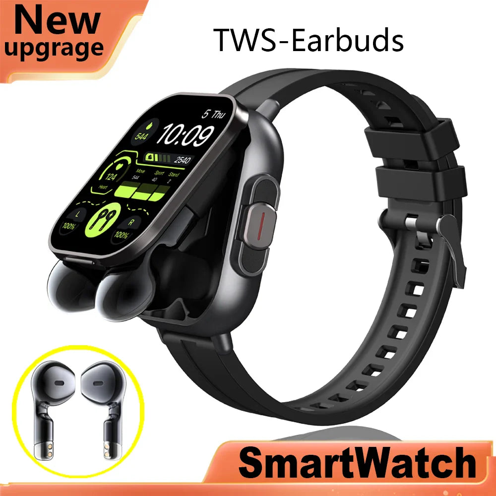 BowLift | 2 in 1 Smartwatch With Earbuds