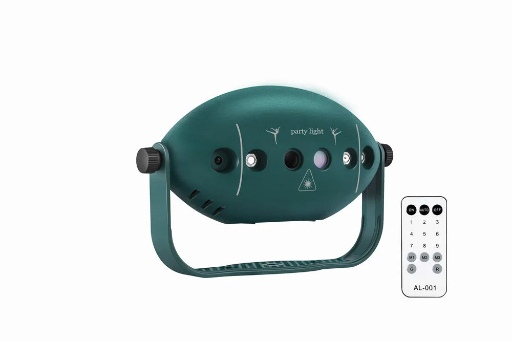 BowLift | RGB Disco Lights Stage DJ Party Laser Projector - Strobe Club Home Holiday Decoration Lamp for Party Mood