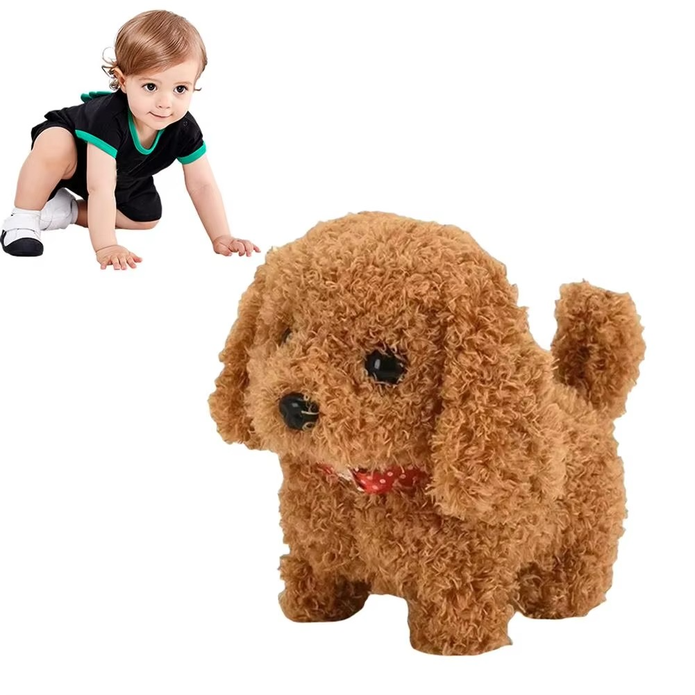 BowLift | Interactive Plush Puppy Dog Toy – Realistic Smart Simulation for Kids and Toddlers