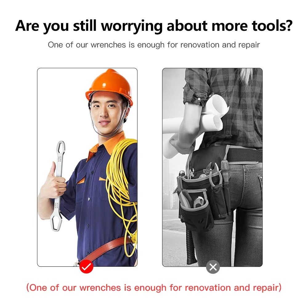 BowLift | Self-Tightening Adjustable Dual-Head Torx Wrench