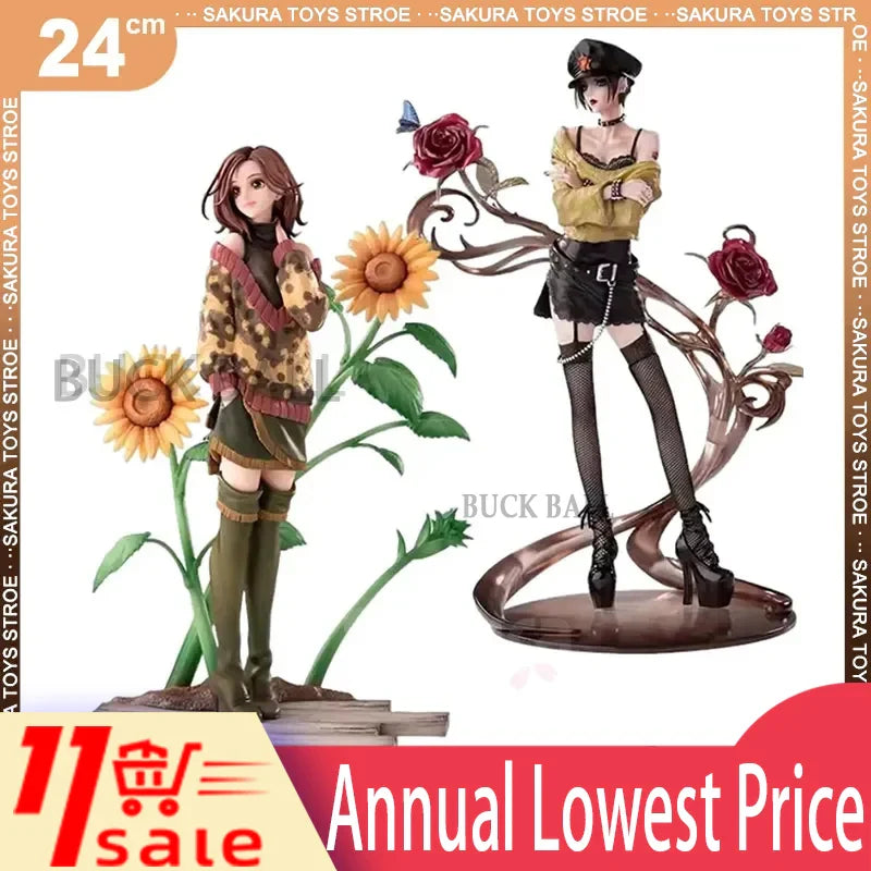 BowLift | Pre-sale Comic Nana Figure Oosaki Nana Komatsu Nana Anime Figure 24 cm PVC Statue Collect Beautiful Girls Decor Models Toy Gk