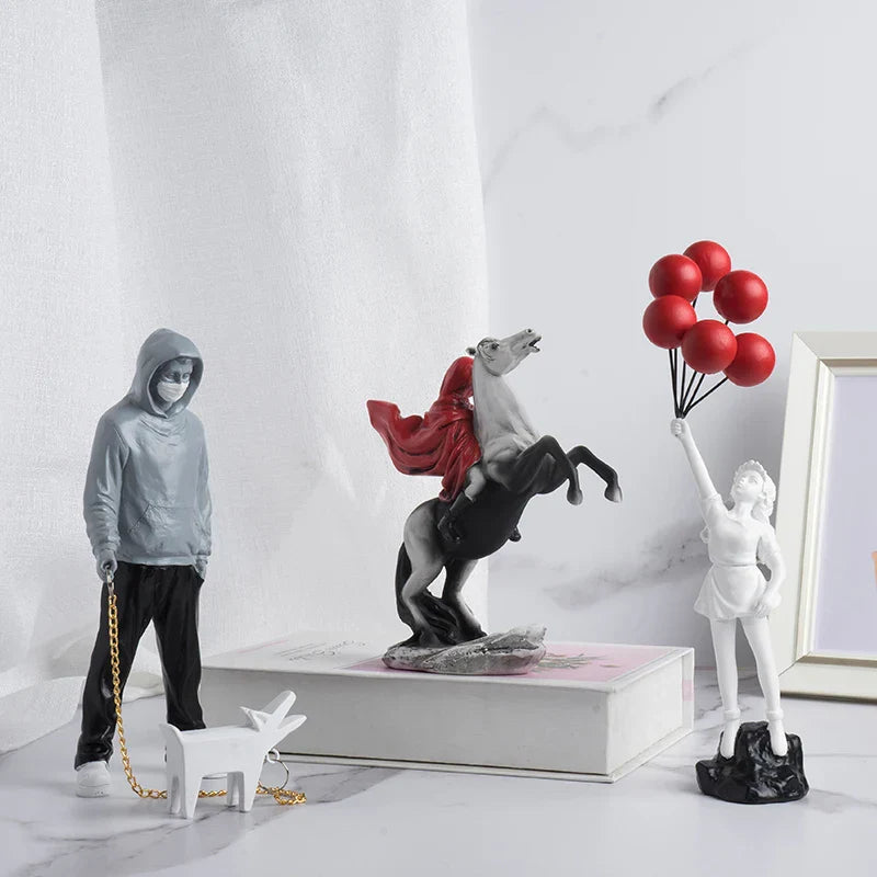 BowLift | Banksy inspired sculpture collection