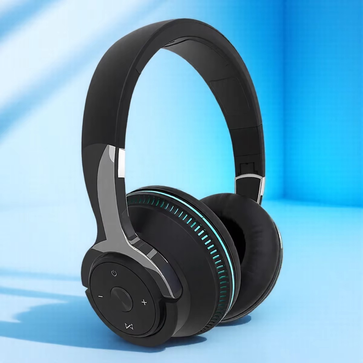 BowLift | Foldable Bluetooth 5.1 Wireless Stereo Headset with Microphone for Mobile and Tablet