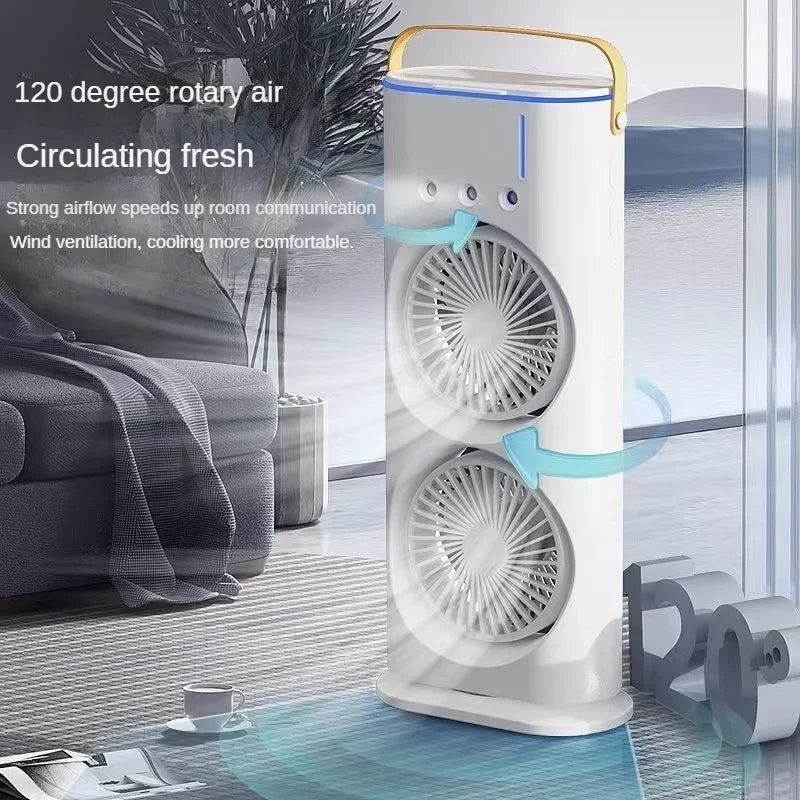 BowLift | Portable Double Fan Cooling Spray Air Conditioning