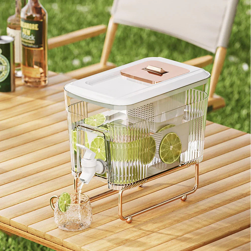 BowLift | Built-in Spigot Portable Family-Sized Cold Beverage Dispenser