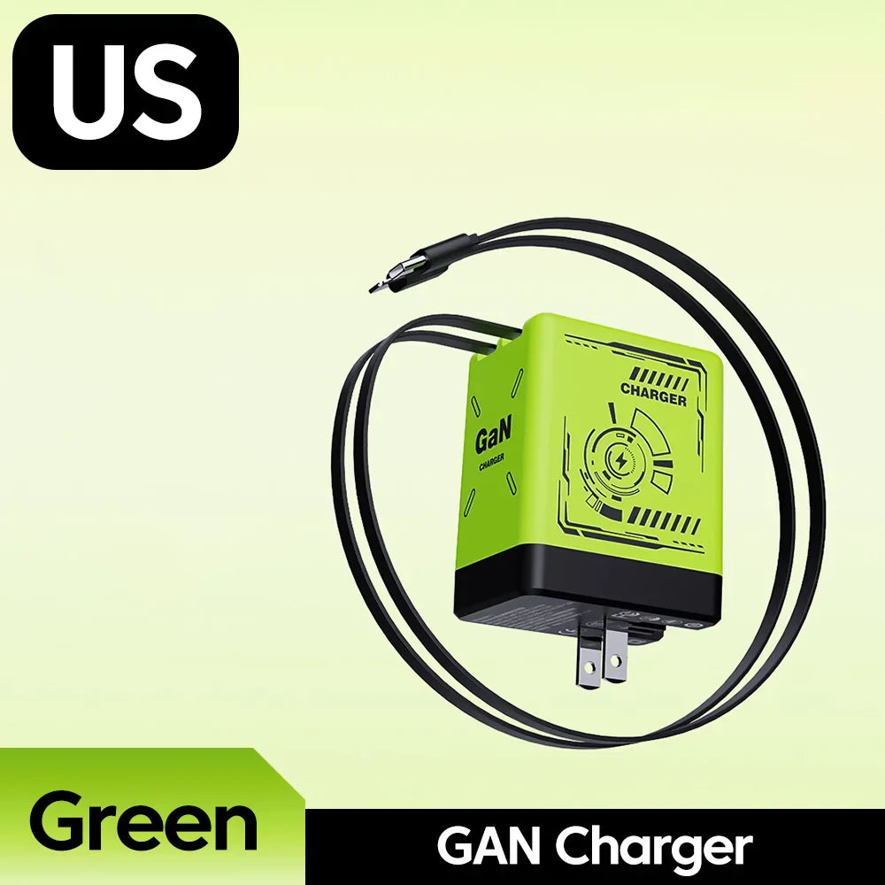 BowLift | 120W Fast Charging Retractable Charger
