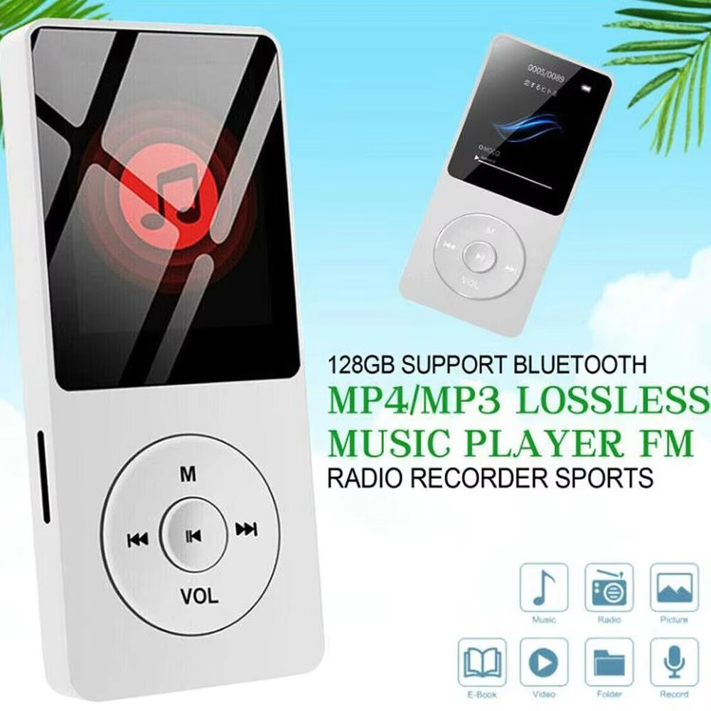 BowLift | High-Fidelity Portable Bluetooth MP3/MP4 Player with 1.8" Screen and Multi-Function Capability