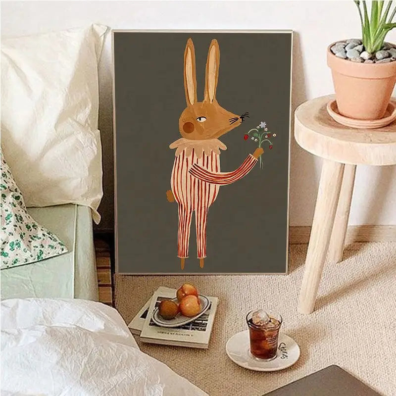 BowLift | Vintage Cartoon Canvas Art