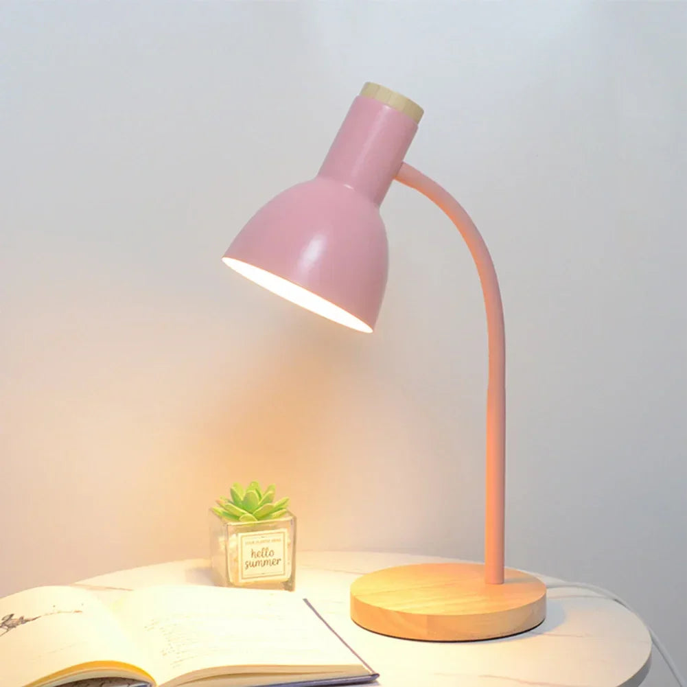 BowLift | Autumn and Winter Lighting | Nordic Creative Wood Art Iron LED Desk Lamp - Moxie