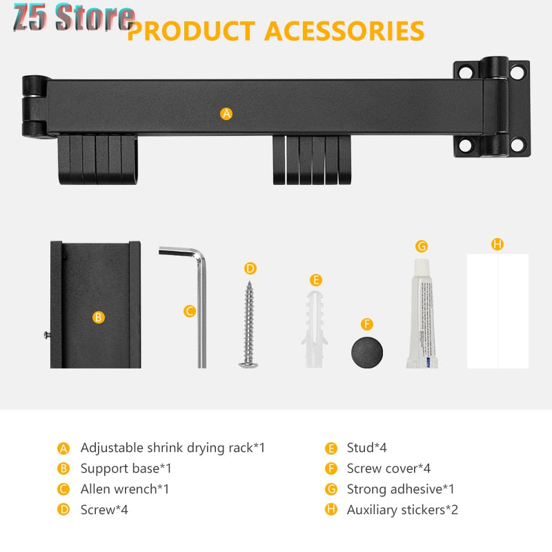 BowLift | Folding Clothes Hanger