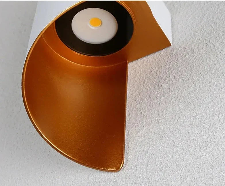 BowLift | IronEdge – Modern Wall Light Crafted from Iron and Acrylic