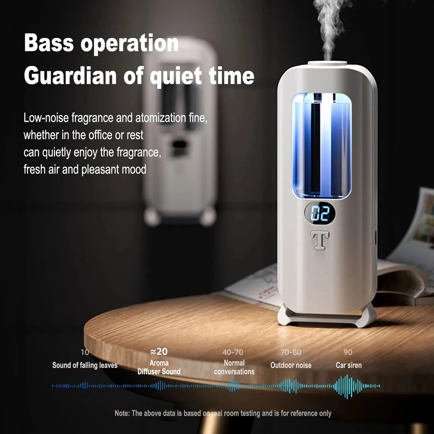 BowLift | 5 Modes rechargeable essential oil diffuser