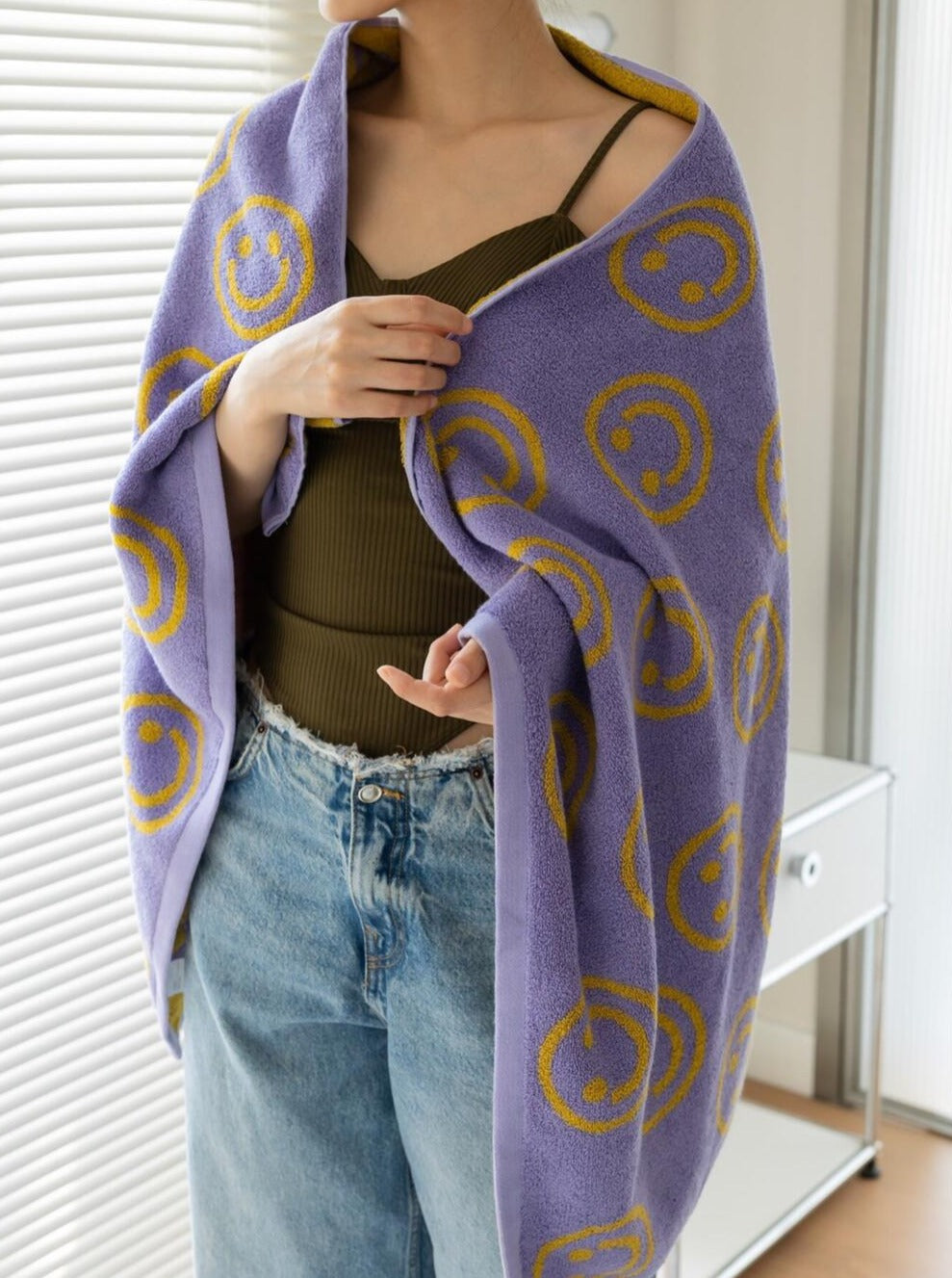 BowLift | Double-sided Smiley Towel